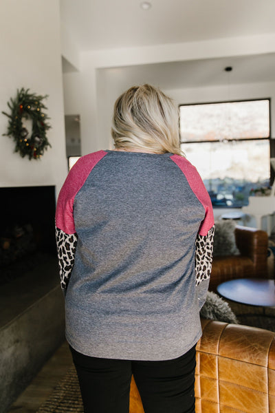 Mildly Wild Color Block Top