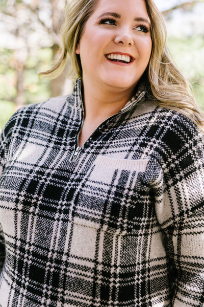 Plaid Girl Pullover