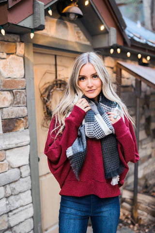 Salt + Pepper Scarf Forever