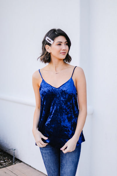 Secret Crush Cami In Navy