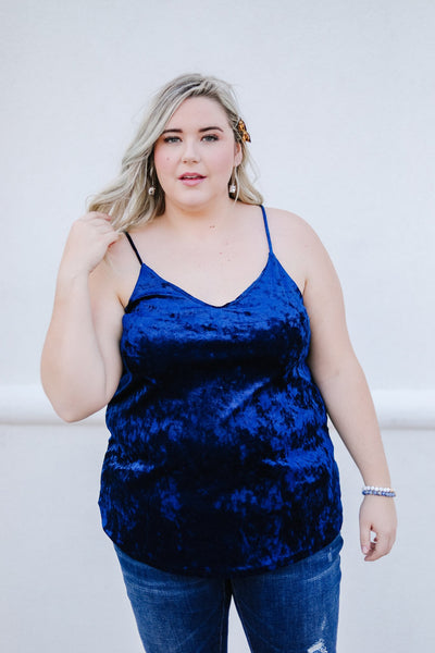 Secret Crush Cami In Navy