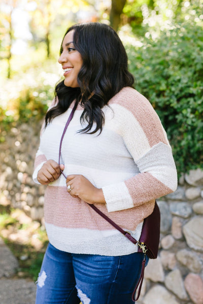 Serenity Color Block Sweater