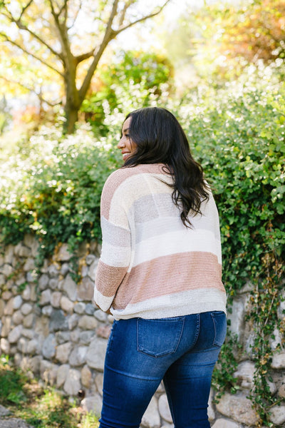 Serenity Color Block Sweater