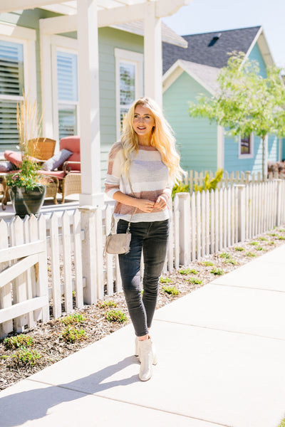 Serenity Color Block Sweater