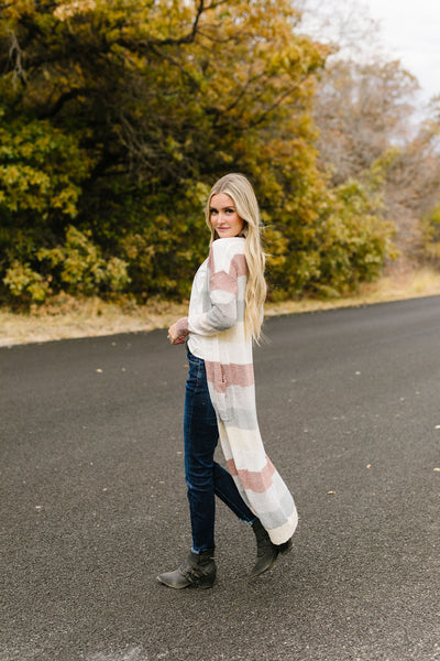 Serenity Striped Cardigan