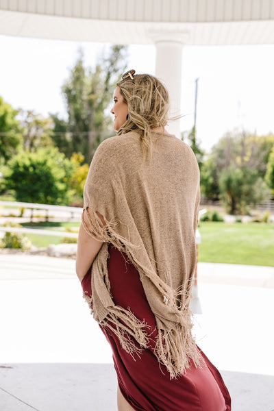 Shawl We Dance Through Fall Ruana