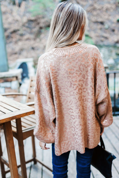 Shimmering Spots Sweater