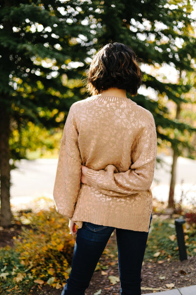 Shimmering Spots Sweater