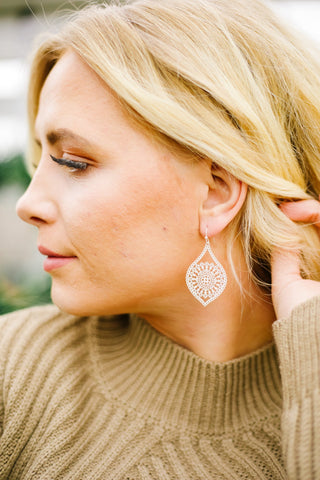 Silver Filigree Earrings