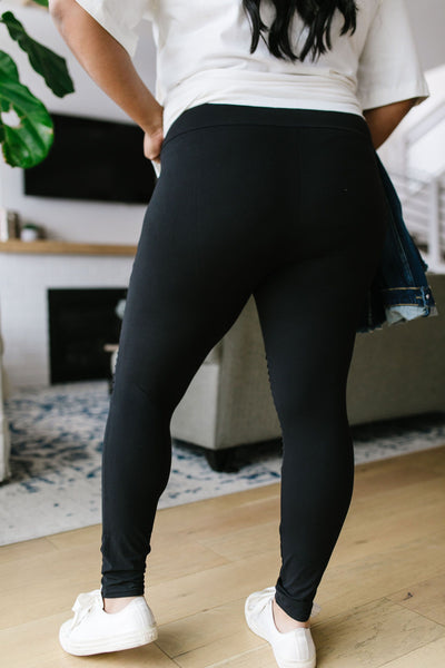 OLD VERSION Soft As Butter Moto Leggings In Black