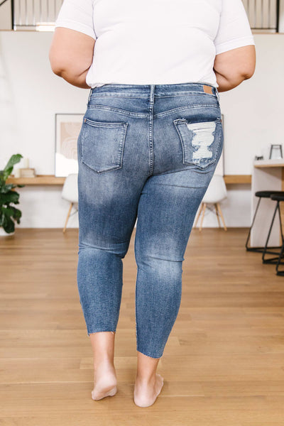 Spring Fling Raw Edge Jean