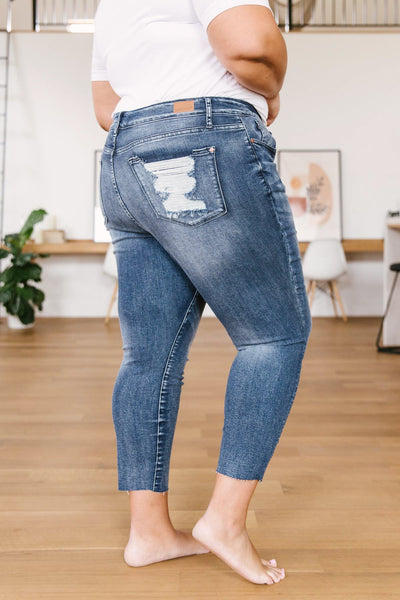 Spring Fling Raw Edge Jean