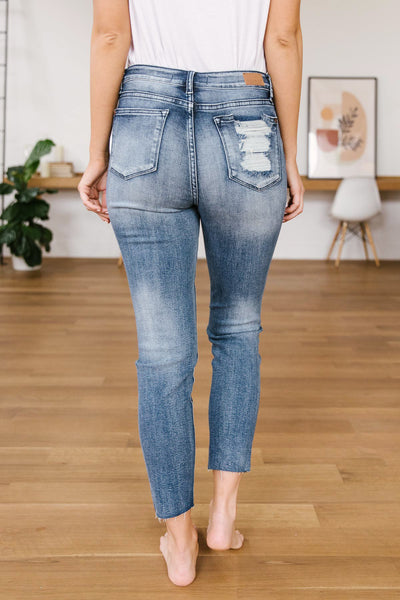 Spring Fling Raw Edge Jean