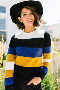 Stella Striped Sweater