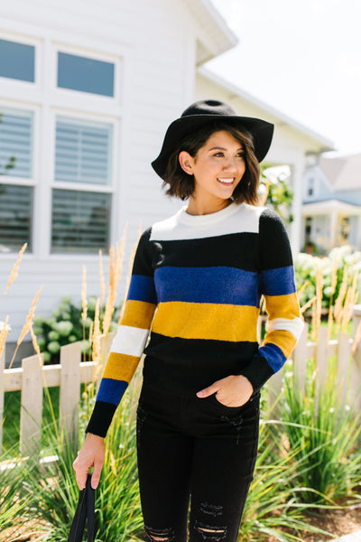 Stella Striped Sweater