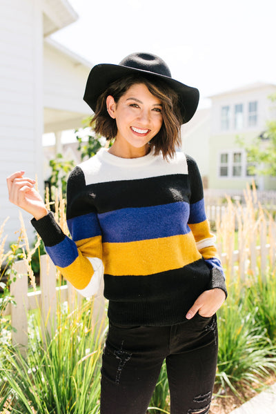 Stella Striped Sweater