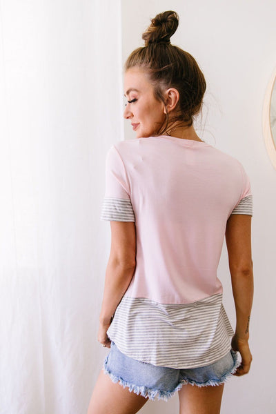 Stripes & Lips Top