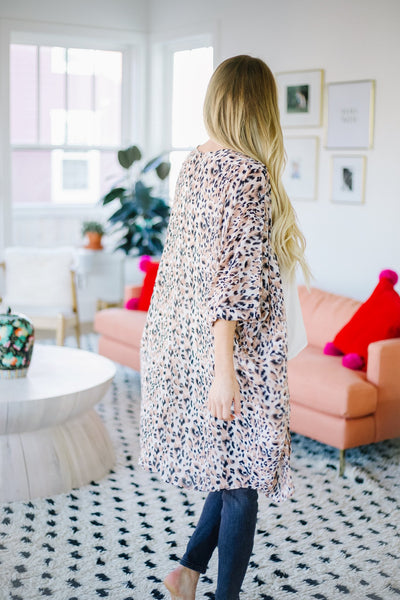 Sweet Spot Chiffon Kimono