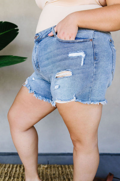 Torn & Tattered Cutoff Shorts