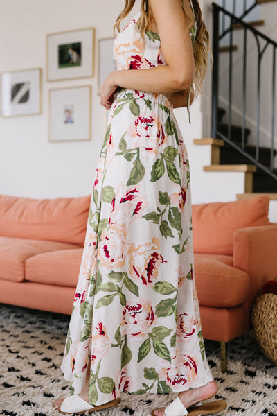 Tropical Fever Skirt In Ivory