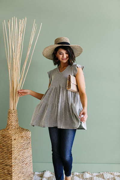 Two Timin' Babydoll Tunic