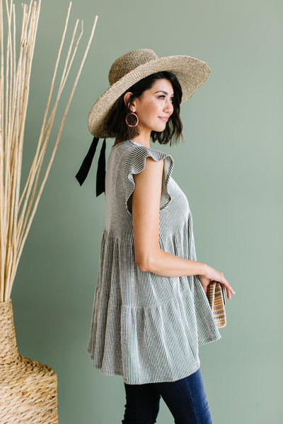 Two Timin' Babydoll Tunic