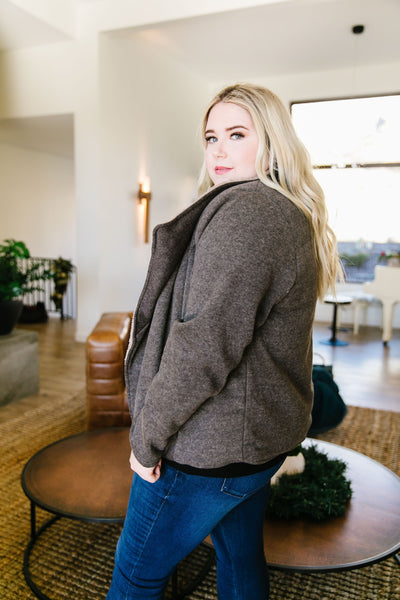 Warm Things Up Sherpa Lined Jacket