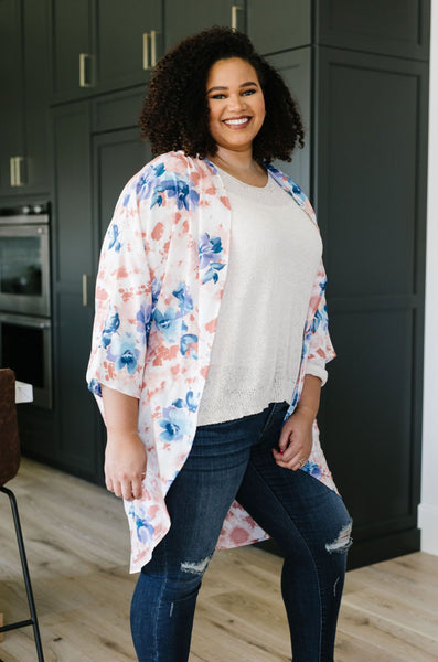 Watercolor Kimono