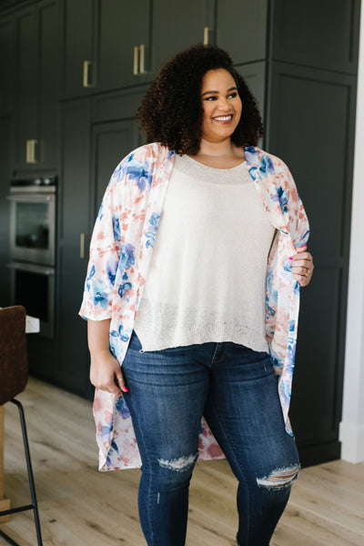 Watercolor Kimono
