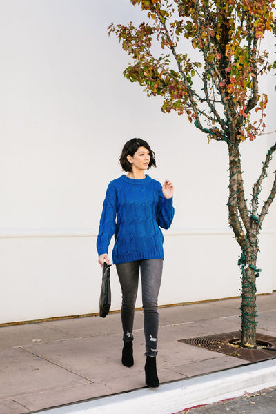 Willing & Able Cable Knit Sweater