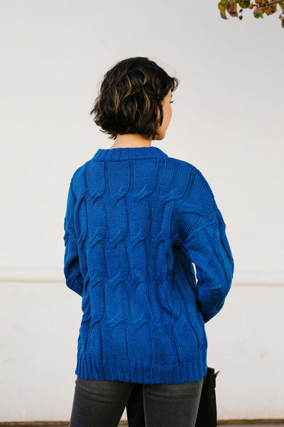 Willing & Able Cable Knit Sweater