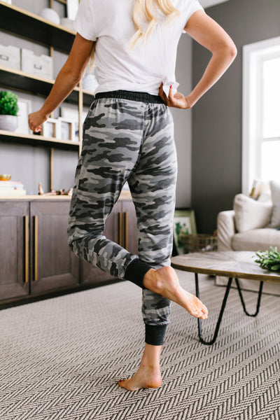 Winter Camo Joggers